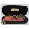 Image 1 : 1 PAIR ANTIQUE PRESCRIPTION EYEGLASSES