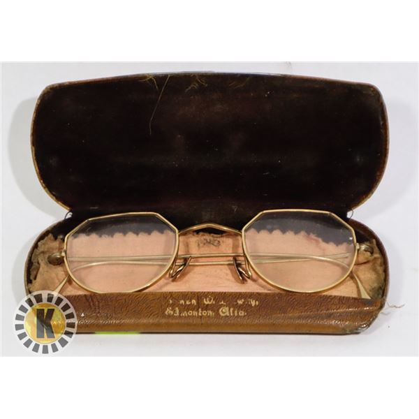 1 PAIR ANTIQUE PRESCRIPTION EYEGLASSES