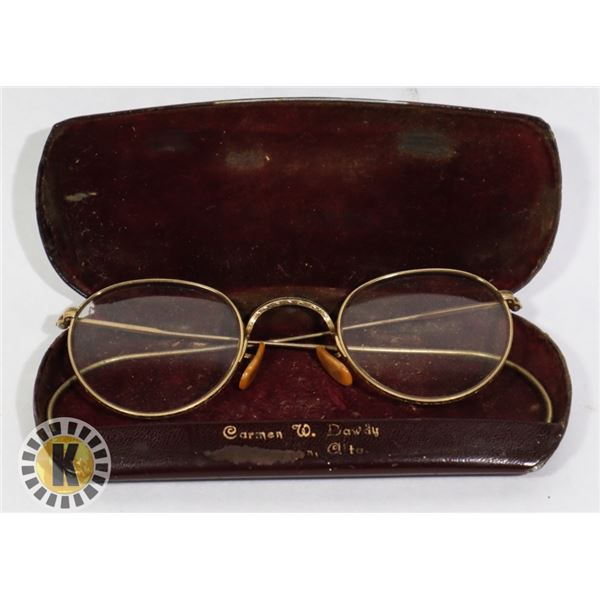 1 PAIR ANTIQUE PRESCRIPTION EYEGLASSES