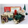 Image 2 : ESTATE BOX OF CHRISTMAS DECOR