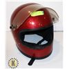 Image 1 : 1 RED XL BIKE HELMET, DECORATIVE USE ONLY
