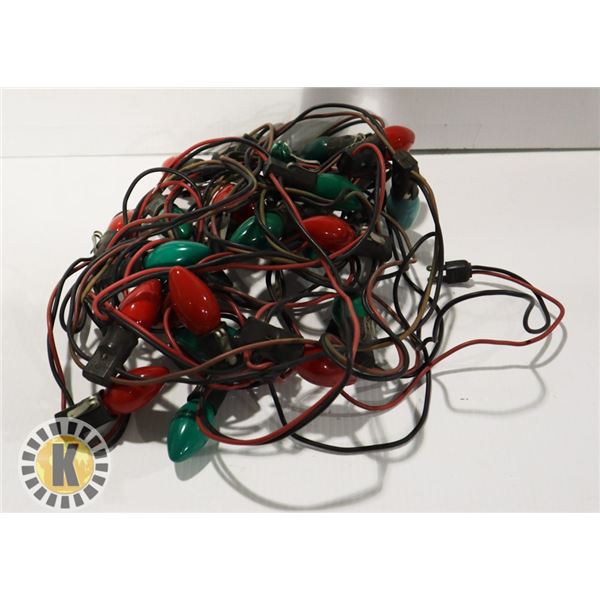 FLAT BOX OF XMAS LIGHTS
