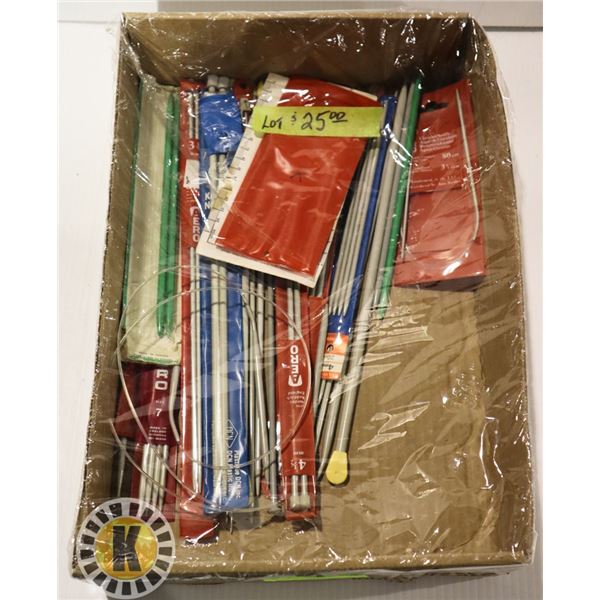 KNITTING NEEDLES