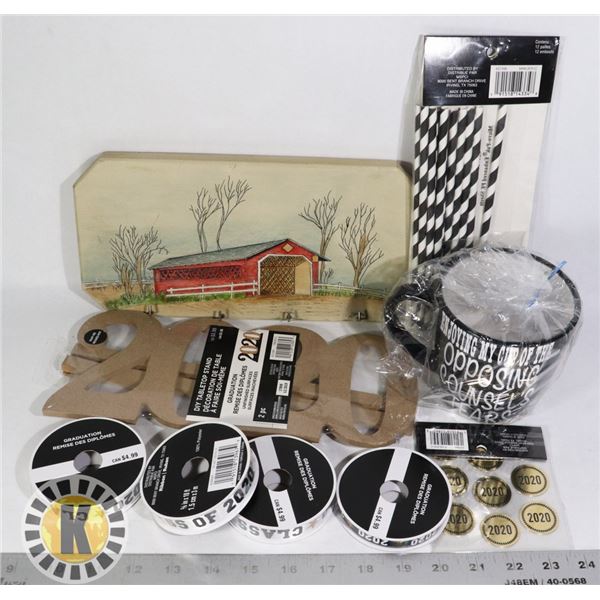 MUG, HOME DECORS, PAPER STRAWS AND MORE