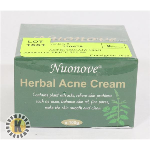 HERBAL ACNE CREAM 100G AMAZON PRICE $22.99