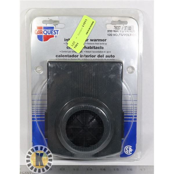 CAR QUEST INTERIOR CAR WARMER