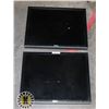 Image 1 : LOT OF 2 20" DELL MONITORS UNTESTED, NO CORDS