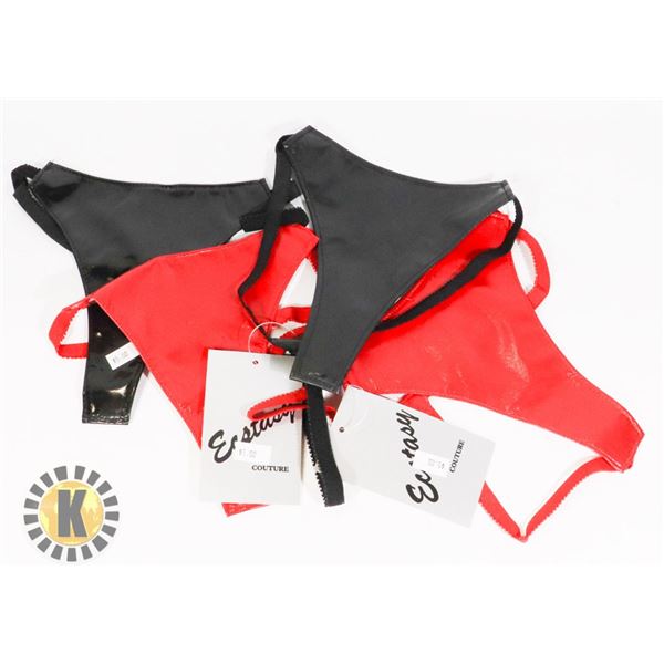 2 PVC THONGS