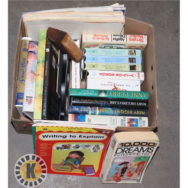 BOX OF BOOKS