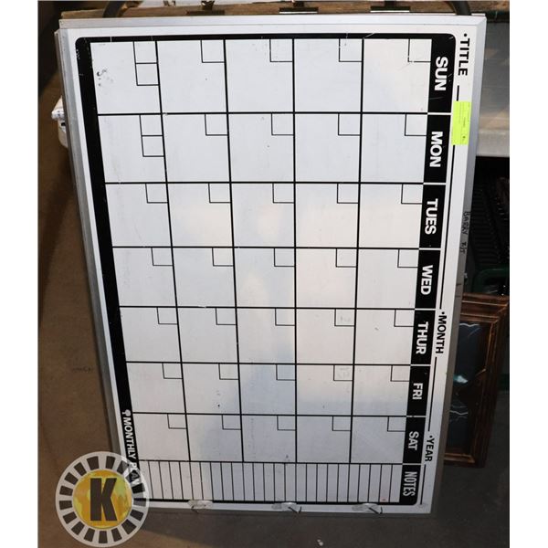 CALENDAR BOARD