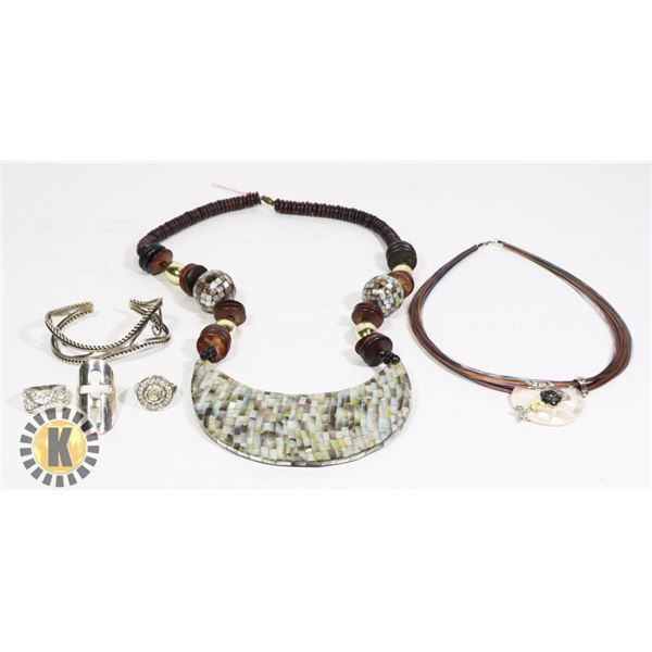 BAG OF FASHION JEWELRY