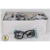 Image 1 : BOX WITH 12 PAIRS OF PYRAMEX SAFETY GLASSES