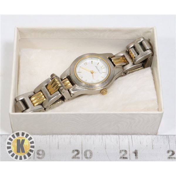 LADIES EDDIE BAUER WATCH 2 TONE