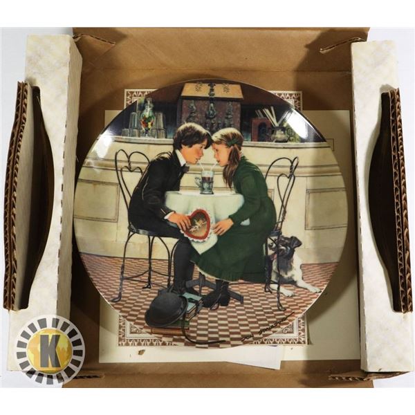VALENTINES DAY COLLECTORS PLATE