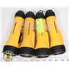 Image 1 : LOT OF FOUR ENERGIZER INDUSTRIAL FLASHLIGHTS