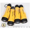 Image 1 : LOT OF FOUR ENERGIZER INDUSTRIAL FLASHLIGHTS