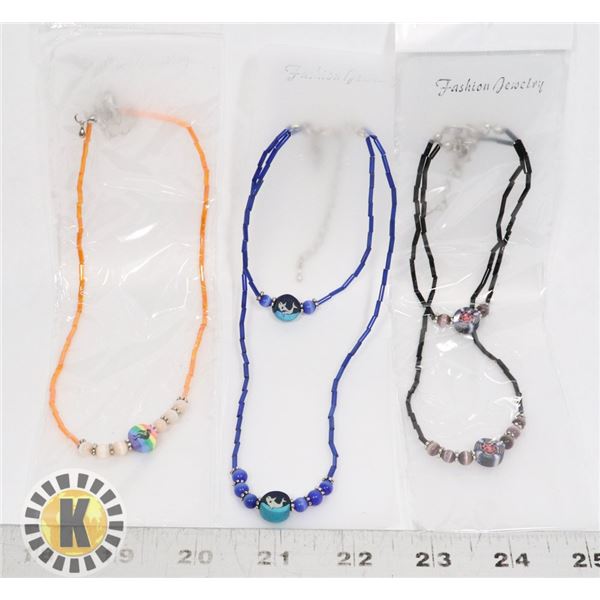 NEW 3PC FASHION NECKLACE SETS