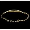 Image 2 : 0.33 ctw Diamond Bracelet - 14KT Yellow Gold