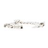 Image 3 : 10KT White Gold Fashion Cuban Link