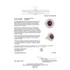 Image 5 : 6.64 ctw Oval Mixed Lavender Spinel And Round Brilliant Cut Diamond Ring - 18KT