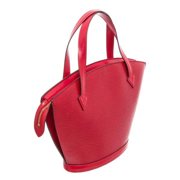 Louis Vuitton Red St. Jacques Tote Bag