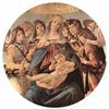 Image 1 : Sandro Botticelli - Maria with Christ Child and Six Angels