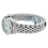 Image 7 : Rolex Ladies Stainless Steel MOP Emerald & Diamond Datejust Wristwatch