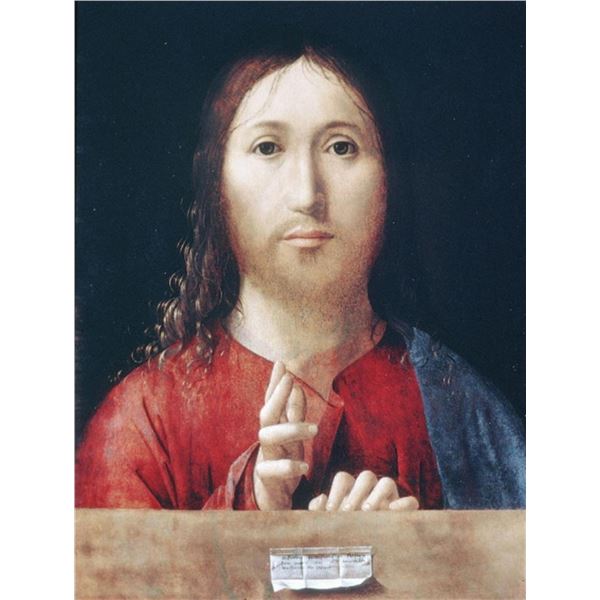 Antonello da Messina - Christ Blessing