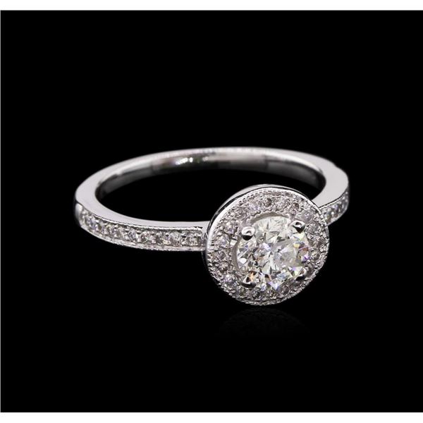 0.72 ctw Diamond Ring - 14KT White Gold