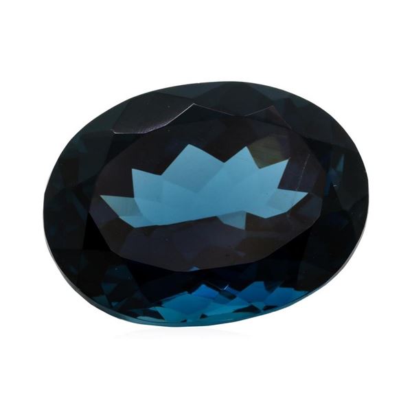 24.10 ct. Natural Oval Cut London Blue Topaz