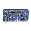 Image 1 : Marc Jacobs Blue Multicolor leather Gotham Zippy Wallet