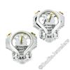 Image 5 : Judith Ripka Sterling Silver and 18kt Yellow Gold Prasiolite and Diamond Earring