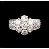 Image 2 : 14KT White Gold 2.42 ctw Diamond Ring