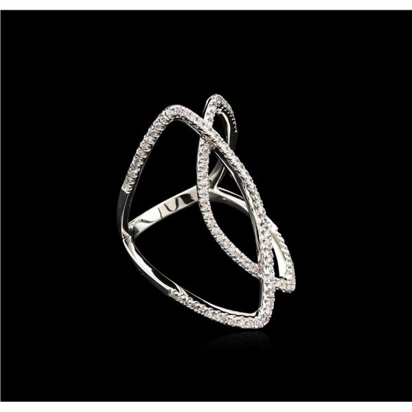 0.47 ctw Diamond Ring - 14KT White Gold