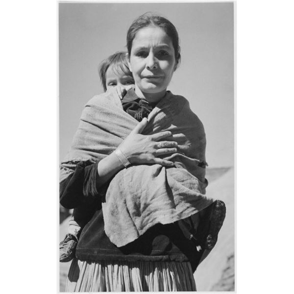 Adams - Dinee Woman and Child, Canyon de Chelle, Arizona