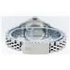 Image 8 : Rolex Ladies Stainless Steel Mother Of Pearl Diamond & Sapphire Datejust Wristwa
