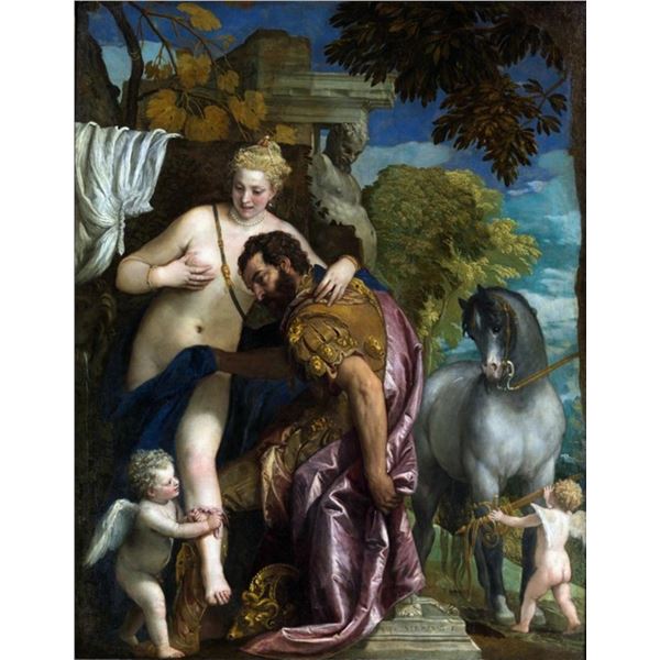 Paolo Veronese - Mars and Venus United by Love