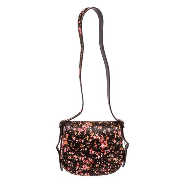 Coach Multicolor 23 Flower Print Genuine Calf Hair Shoulder Bag