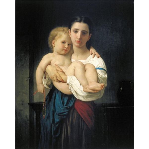 William Bouguereau  - Elder Sister