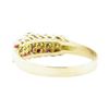 Image 3 : 0.70 ctw Ruby and Diamond Ring - 14KT Yellow Gold