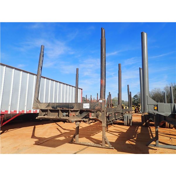 1974 HOMEMADE  Log Trailer