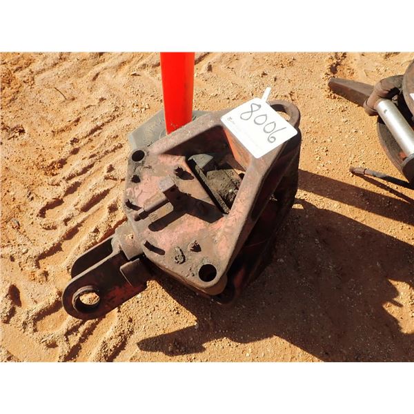 knuckle for grapple log loader