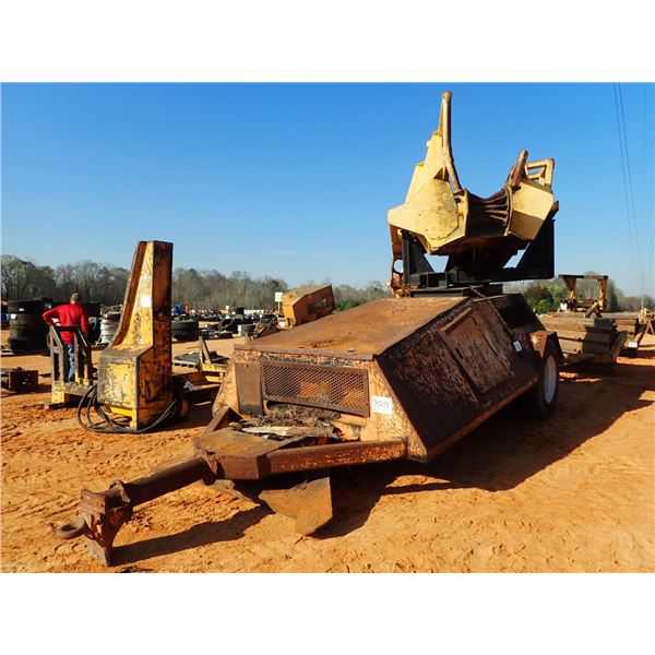 CSI REMOTE DELIMBER Cummins diesel engine, towable