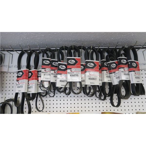 'Gates' belts x 14 pieces