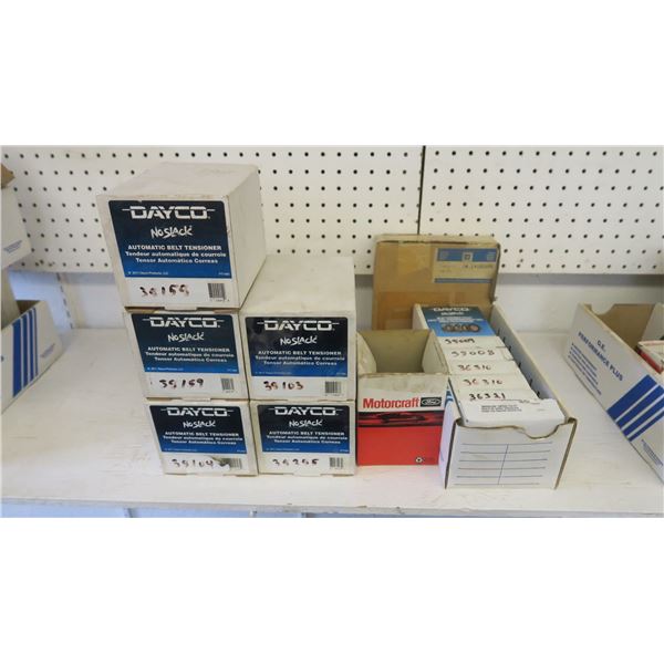 automatic belt tensioners, pulleys