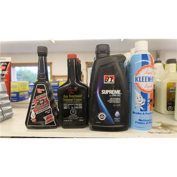 gas treatment, brake clean, engine oil 5w-20 x 11 pieces