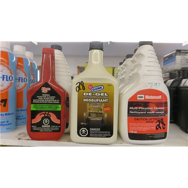 injector cleaner, multi cleaner, fuel additive x 9 pieces