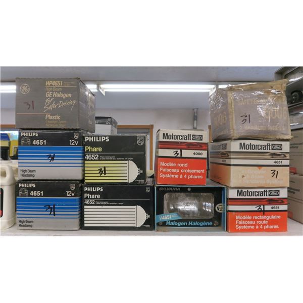 10 halogen driving lamps