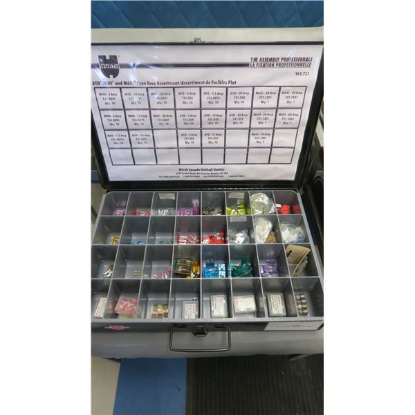 ATO mini & maxi fuses in metal case