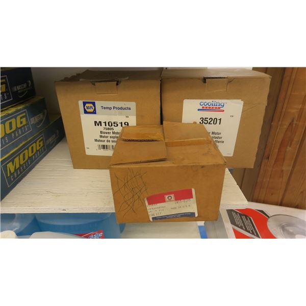 2 blower motors & 1 fan kit